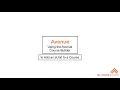 Using the Avenue Course Builder to Add an eUnit to a Course Tutorial