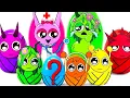 Download Lagu ✨Paper DIY✨ GUESS which Incredibox COUPLE Love SPRUNKI CUBES Blind Box Unboxing | Blind Bag | ASMR