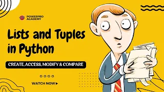 Python Lists vs Tuples Beginner Guide to Creating Accessing Modifying Python Tutorial
