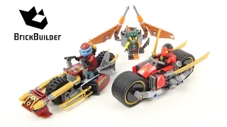 Lego Ninjago 70600 Ninja Bike Chase - Lego Speed build