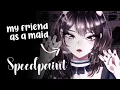 SPEEDPAINT - Drawing My Friend as A Maid
