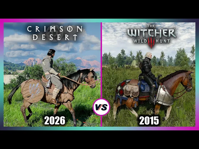 Crimson Desert vs The Witcher 3: Wild Hunt | Ultimate Comparison