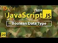Boolean Data Type in JavaScript JavaScript Tutorial in Hindi