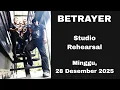 Lagu Betrayer Studio Rehearsal 28 Desember 2025 (Thrash Metal Indonesia)