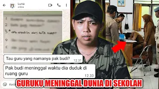 my teacher died at school scary horror chat history