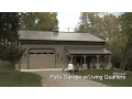 Bill Patricia s Hobby Building Tour Morton Buildings Hobby Garage Project