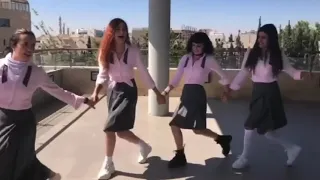 هزي خصرك هزي دبكه بنات الروابي  مسلسل الروابي دندنها