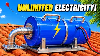 Forget Solar — This $50 DIY Machine Generates FREE Electricity 24/7