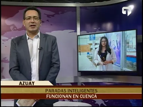 Paradas inteligentes funcionan en Cuenca