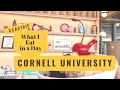 What I Eat in a Day Cornell University Morrison Dining Hall Road trip Food