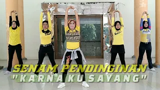 senam pendinginan gerakan mudah diikuti shantycirebon