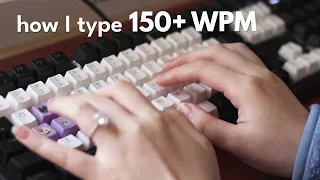 Download How I type fast (150+ WPM) MP3