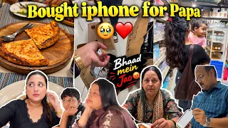 Bought Iphone for Papa🥹❤️ *Had Fight With My Siblings 