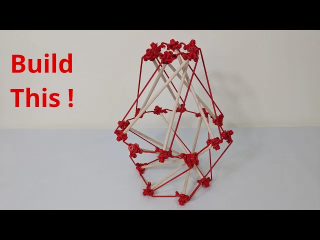 Tensegrity Build System for 5/16" Dowels video thumbnail