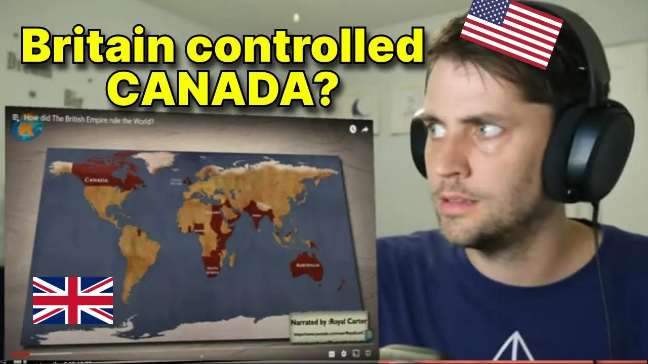 American Reacts to How did The British Empire rule the World?