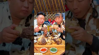 أبى الهش لديه ضيف من العائلة أبو شنابة Explore Food منغوليا لذيذ Foryou 