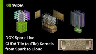 DGX Spark Live cuTile Kernels from Spark to Cloud
