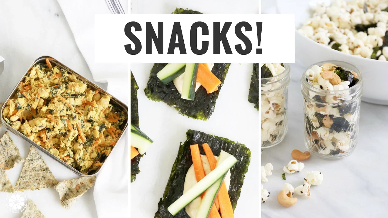 3 Easy + Healthy Snack Ideas For Busy + On The Go! Healthy Grocery Girl