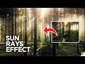 How To Create Sun Rays Effect in Photoshop