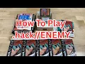 Lagu How to Play Dot Hack Enemy TCG