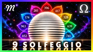 All 9 Solfeggio Frequencies β¨ Deep Healing, Inner Peace & Spiritual Awakening | 3 Hours