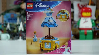 LEGO Disney 43266 Cinderella's Dress Speed Build