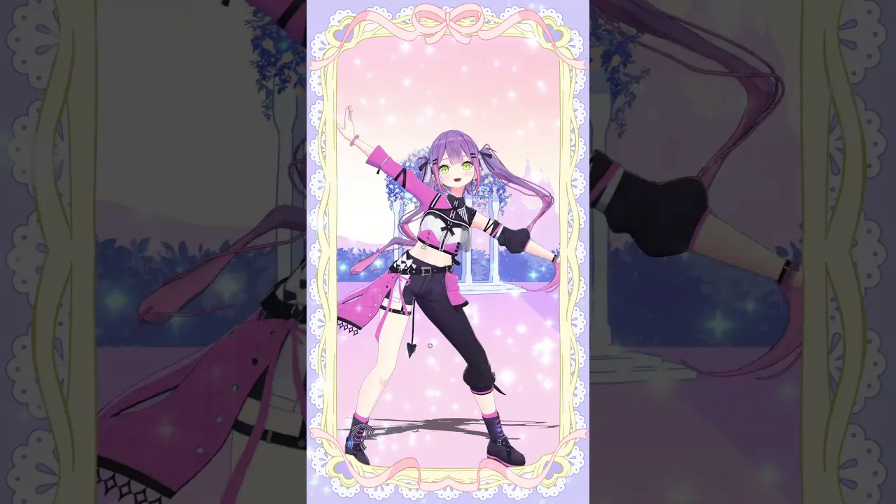 ネリッサの #お嫁HOLIC を MMDトワ様に踊ってもらった！??　#shorts  #vtuber #dance #踊ってみた