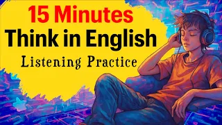 Learn English with Podcast | How to Think in English Without Translating | Easy Listening Practice