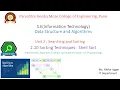 2 17 Shell Sort Implementation in C Program Sorting Techniques Data Structure and Algorithm