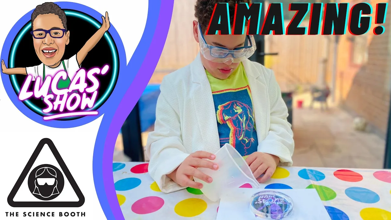 Kids Science Experiments - The Science Booth Eye Love Science Kit - Refracting Eyeball - Lucas