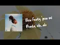 Koffee-Gifted lyrics visualizer