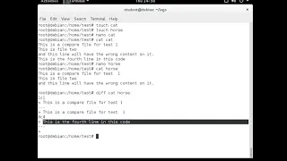 Basics Implementing the Diff command