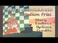 Double Cheeseburger Medium Fries Cool Math