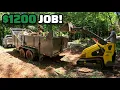Having Equipment Definitely Helps Me Find More Jobs - Day In The Life With A Small Business Owner