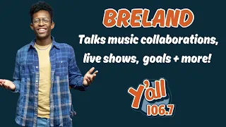 Breland Talks Music Collaborations Live Shows Goals More with Y ALL 106 7