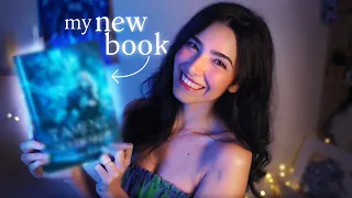 ASMR My New Fantasy BOOK is Out!! Signed Copies + Reading 1 Chapter (soft spoken)