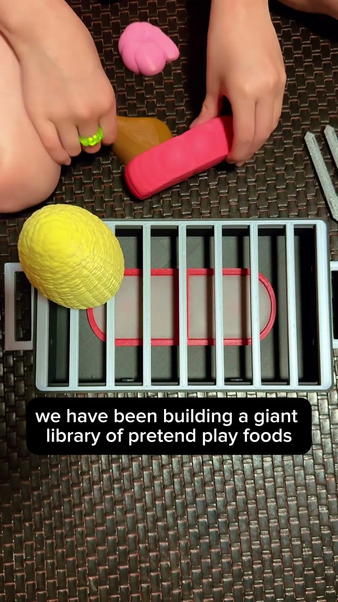 Pretend Play Grill and Accessories