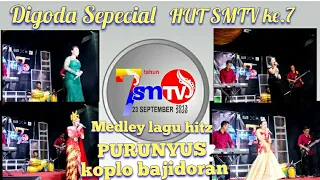 Download Medley dangdut koplo lagu hits bajidoran PURUNYUS || Digoda sepecial HUT smtvke7 MP3