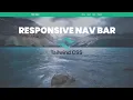 Responsive TAILWIND Navigation Bar Tutorial HTML Tailwind JavaScript