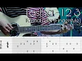 Lagu Tasha Bouslama - Satu Dua Tiga | Fingerstyle Guitar Tutorial | TAB + CHORD | Mudah Dipahami