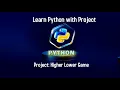 Learn python with project 13 Higher lower game Beginner level