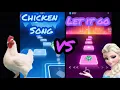 Download Lagu J.Geco chicken song VS let it go tiles hop