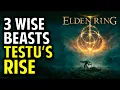 How to Enter Testu s Rise Seek Three Wise Beasts Puzzle Elden Ring