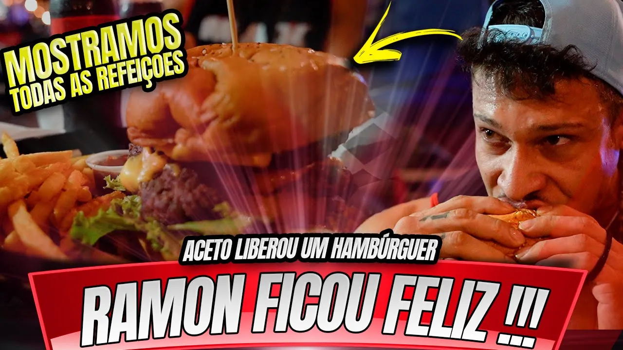 UM DIA DE DIETA INTEIRO DO RAMON DINO - CONHEÇA