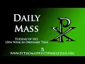 Daily Mass Tuesday June 30 2026