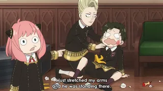 SPY FAMILY アーニャのパンチシーン SPY FAMILY She Hit Suddenly Episode6 English Subbed 
