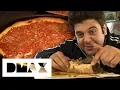 Download Lagu Adam Devours 2 Chicago Style Dishes: The Italian Beef Sandwich And Deep Dish Pizza | Man V Food