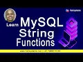 String Functions in SQL SQL Built-in Functions Harisystems