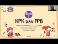Download Lagu Bab 1 KPK dan FPB Part 1 - Matematika Kelas 5 (Kurikulum Merdeka)