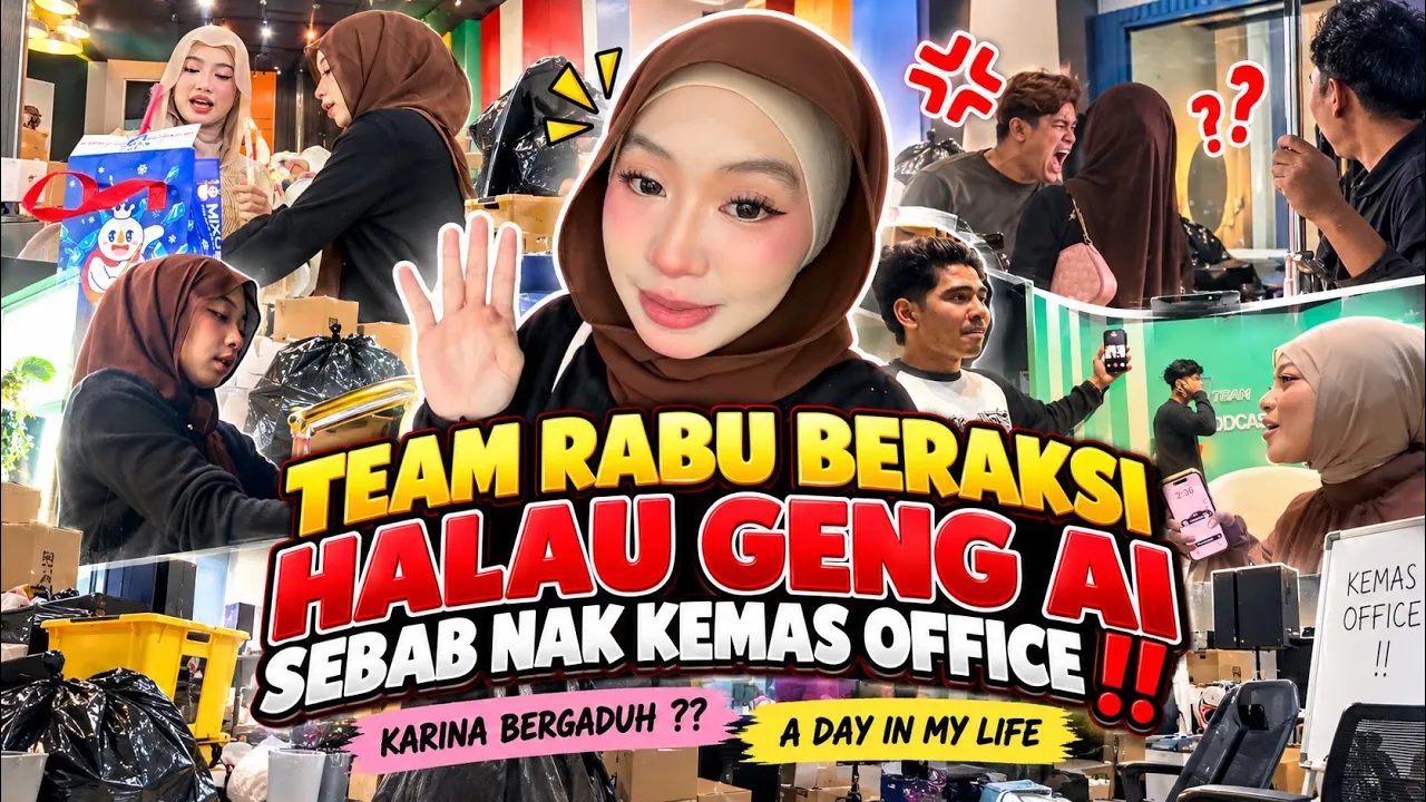 A DAY IN MY LIFE YANG PALING SERABUT‼️FAE PUNCA KARINA PERANG DUNIA🫶🏻‼️